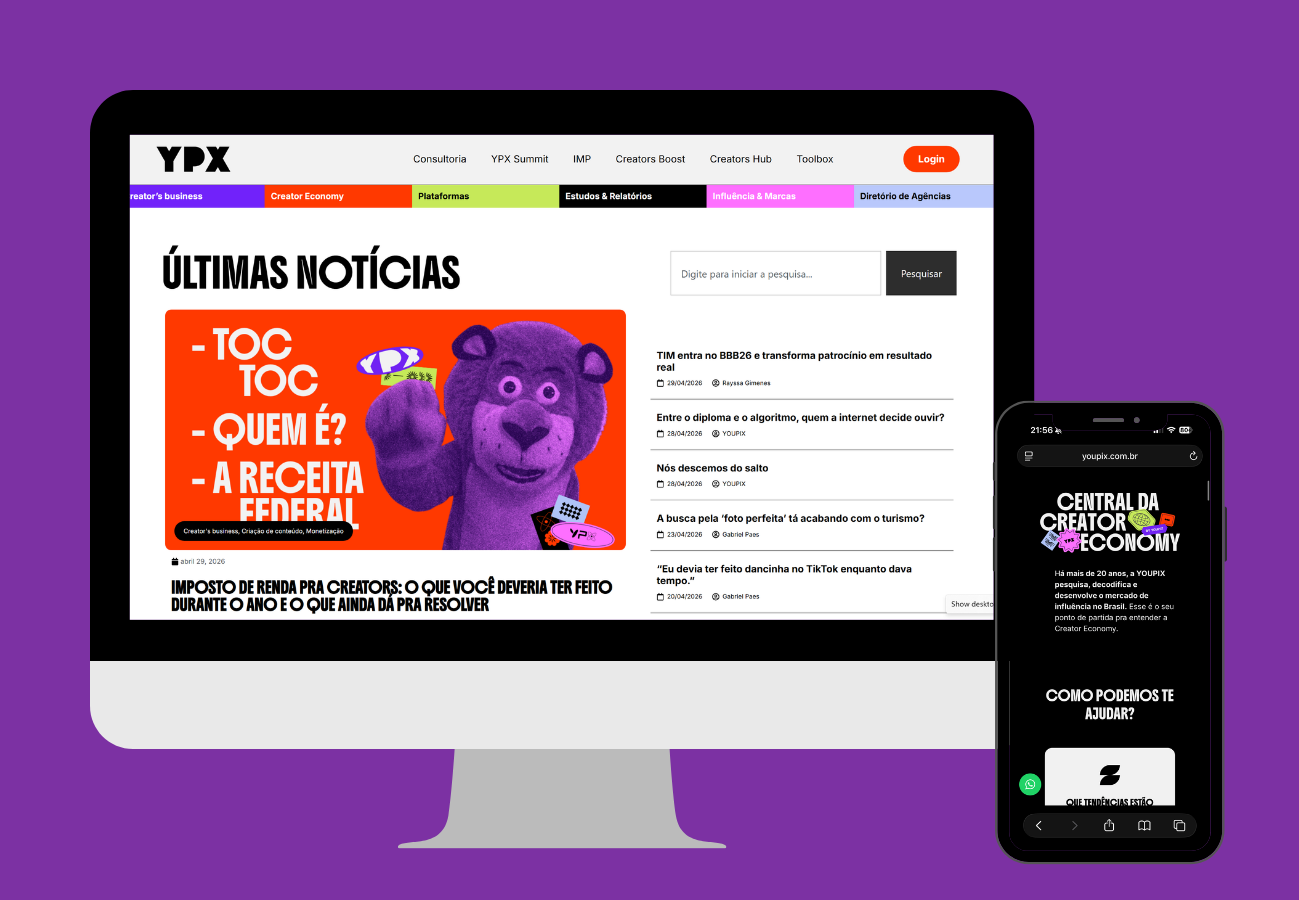 YOUPIX news portal shown on desktop and mobile 1