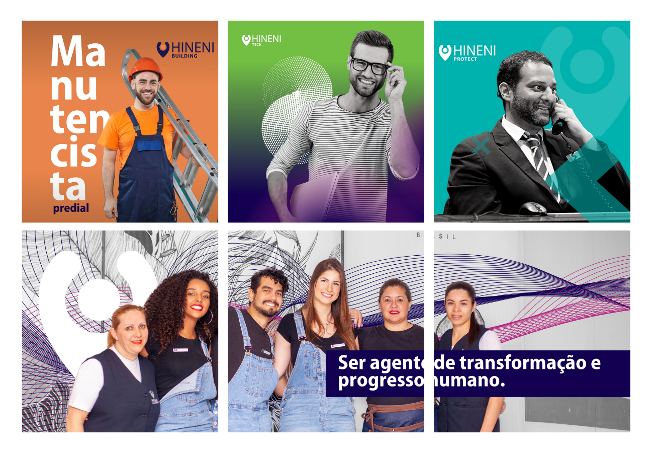 Hineni social media content grid 1