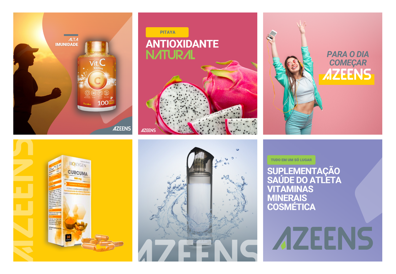 Azeens social media content grid 1
